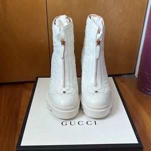 GUCCI Rhombus Ankle Boot - Size 41 (run small)